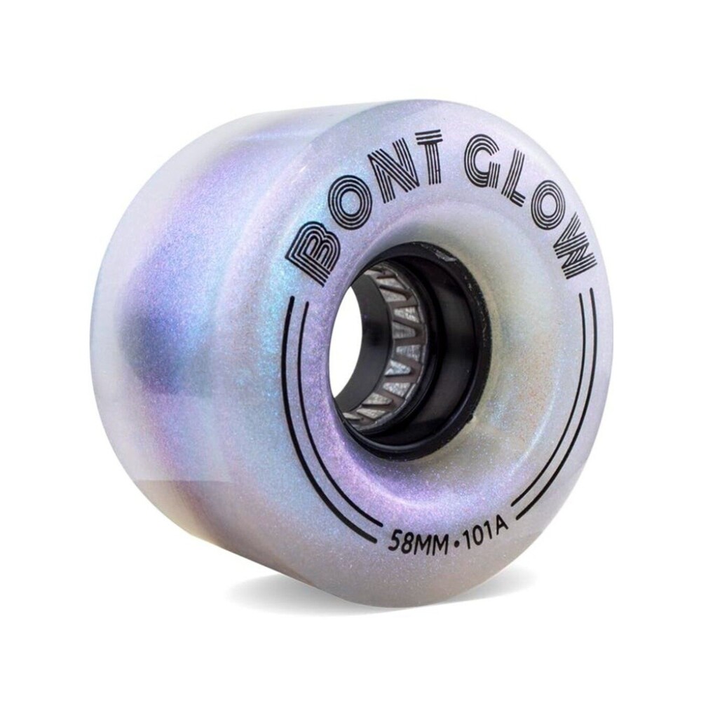 Bont Glow Light Up LED INDOOR Roller Skate Wheels – 58x32mm 101A | Pack of 4